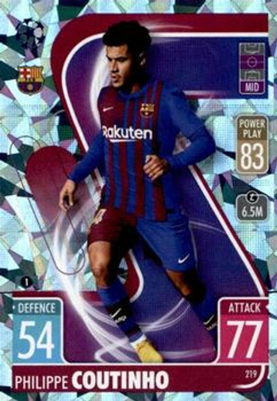 2021 Topps Match Attax Champions & Europa League #219 Crystal