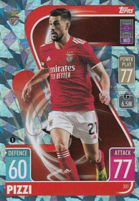 2021 Topps Match Attax Champions & Europa League #331 Crystal
