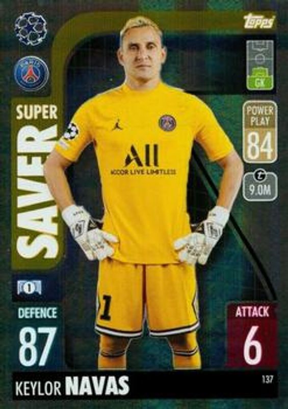 2021 Topps Match Attax Champions & Europa League #137 Base