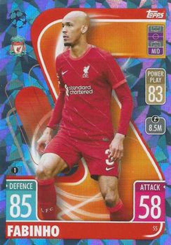2021 Topps Match Attax Champions & Europa League #55 Crystal