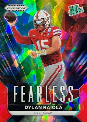 2024 Prizm Draft Picks #F-DR Fearless - Red Ice