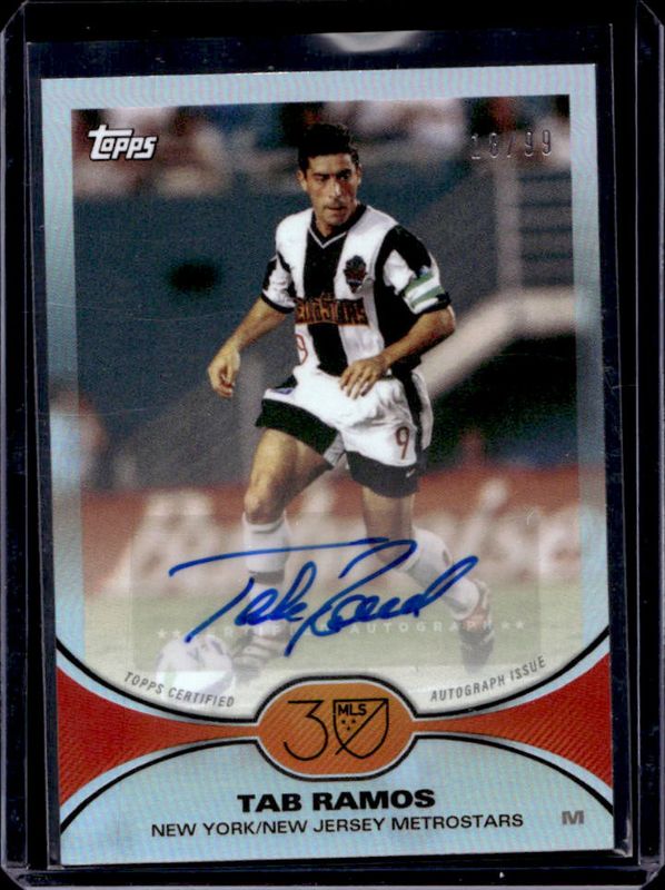 2025 Topps MLS 30th Anniversary #14A Autographs /99