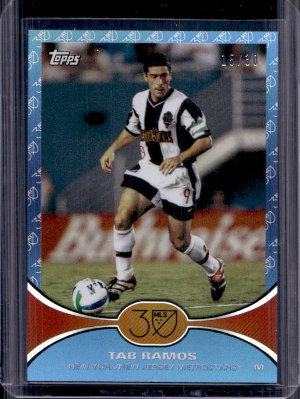 2025 Topps MLS 30th Anniversary #14 30th Blue Foil /30