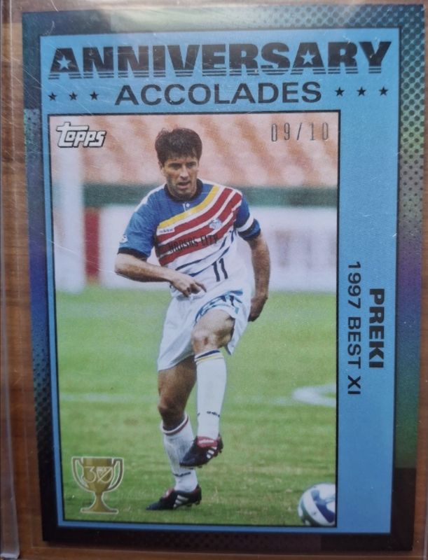 2025 Topps MLS 30th Anniversary #AA-11 Anniversary Accolades - Black Foil /10