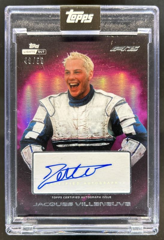2025 Topps Lights Out Formula 1 Autographs - Purple /50