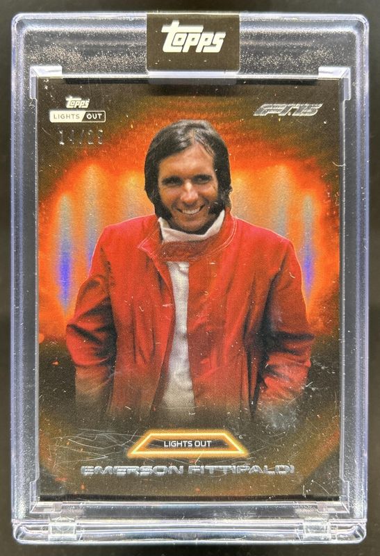 2025 Topps Lights Out Formula 1 Orange /25