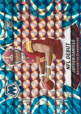 2024 Mosaic #272 NFL Debut - Reactive Blue
