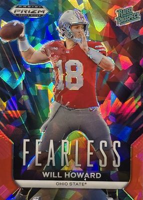 2024 Prizm Draft Picks #F-WH Fearless - Red Ice