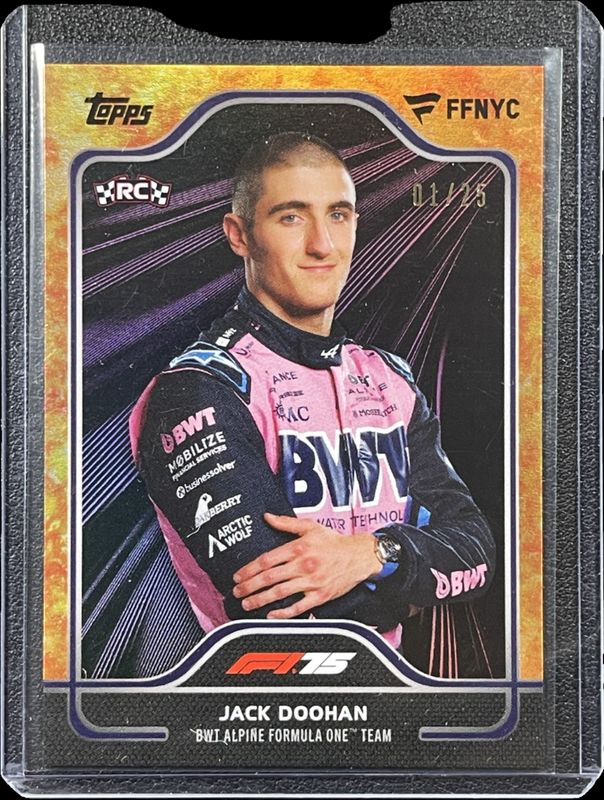 2025 Topps Fanatics Fest NYC Exclusive #2 NY Slice Orange /25