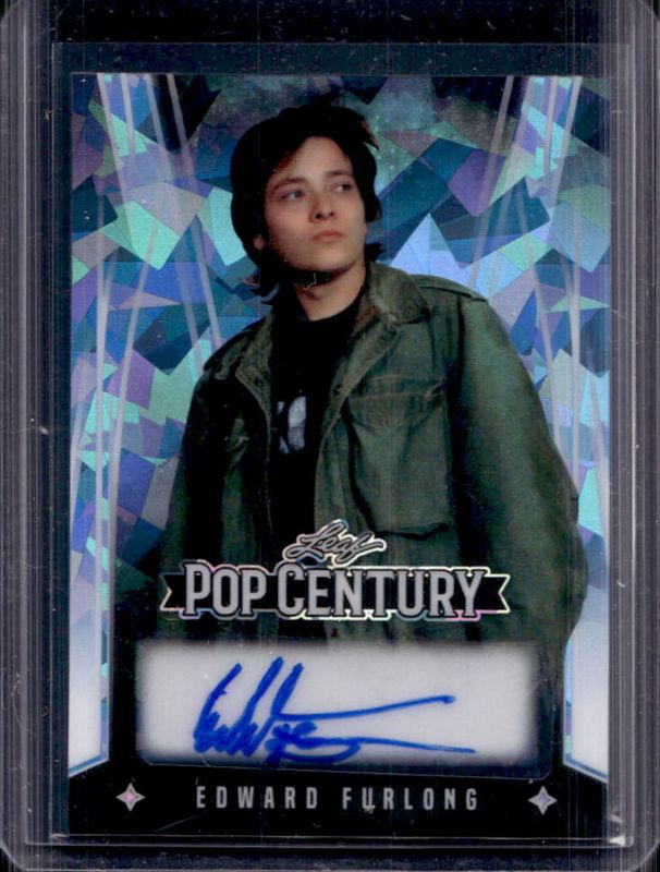 Edward Furlong 2025 Leaf Metal Pop Century #BA-EF1 Autographs