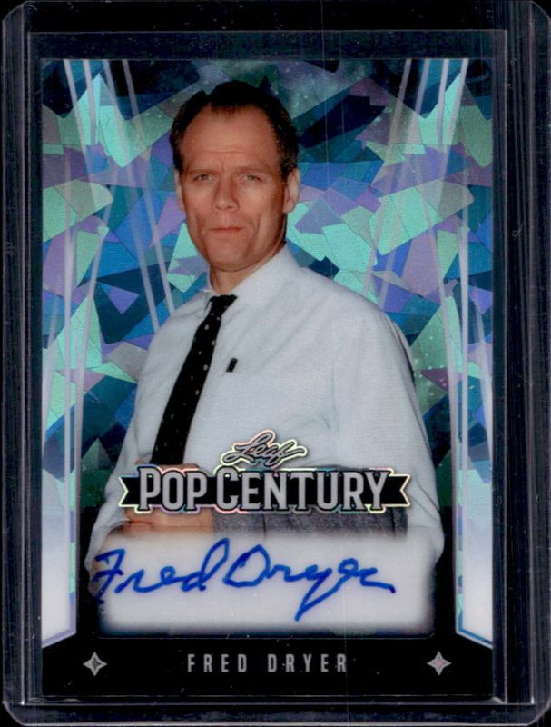 2025 Leaf Metal Pop Century #BA-FD1 Autographs Crystal Platinum Blue /1