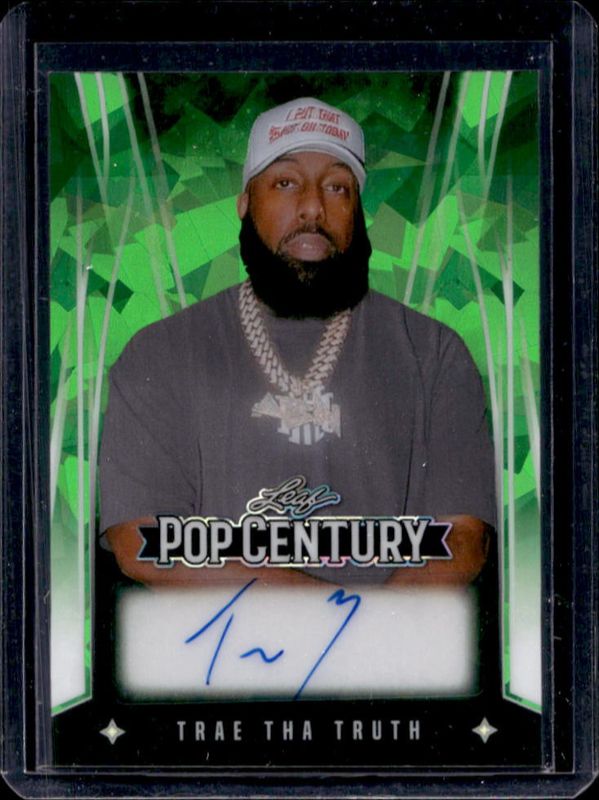 2025 Leaf Metal Pop Century #BA-TTT Autographs Crystal Green /1