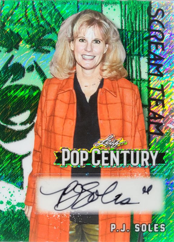 2025 Leaf Metal Pop Century #BA-PJS Autographs Diagonal Shimmer Green /5