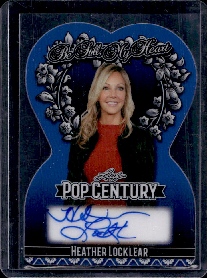 Heather Locklear 2025 Leaf Metal Pop Century #BH-HL1 Be Still, My Heart ...