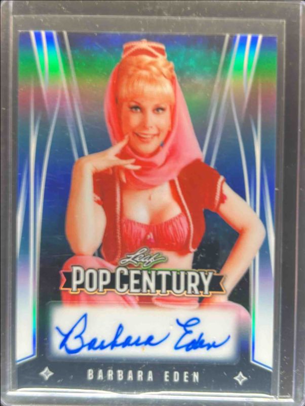 Barbara Eden 2025 Leaf Metal Pop Century #BA-BE1 Autographs