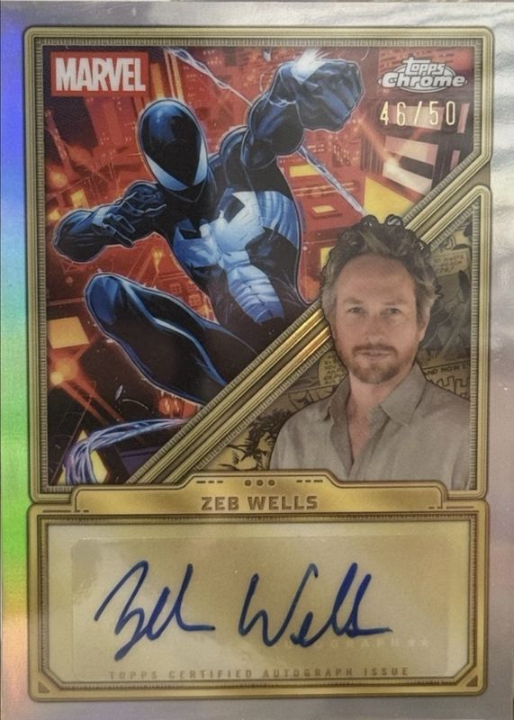 2025 Topps Mint #CA-ZW Chrome Autographs /50