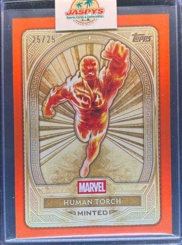 2025 Topps Mint #98 Orange Foil /25