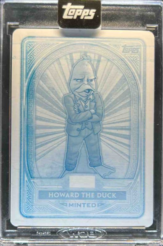 2025 Topps Mint #40 Printing Plates Cyan /1