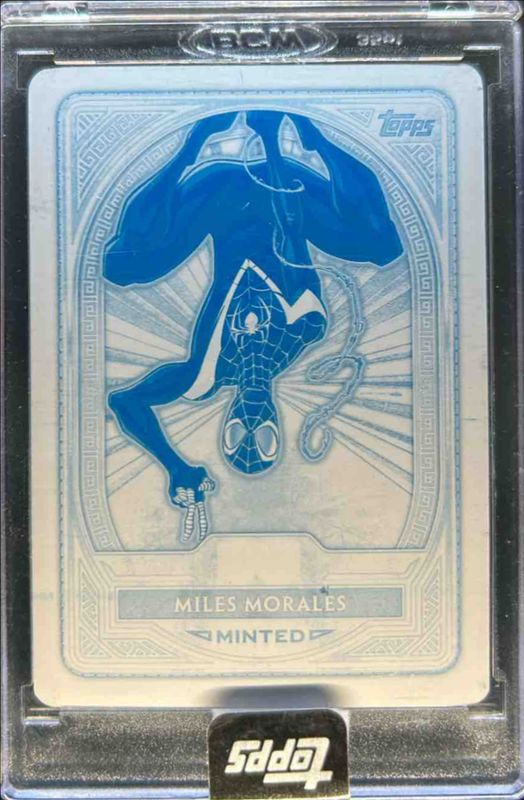 2025 Topps Mint #84 Printing Plates Cyan /1