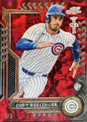 2024 Topps Chrome Cosmic x Cactus Jack #29 Red Refractor /5