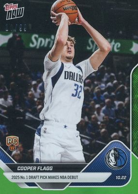 2025 Topps Now #6 Green Foil /99