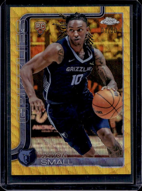 2025 Topps Chrome #299 Gold Wave Refractor /50
