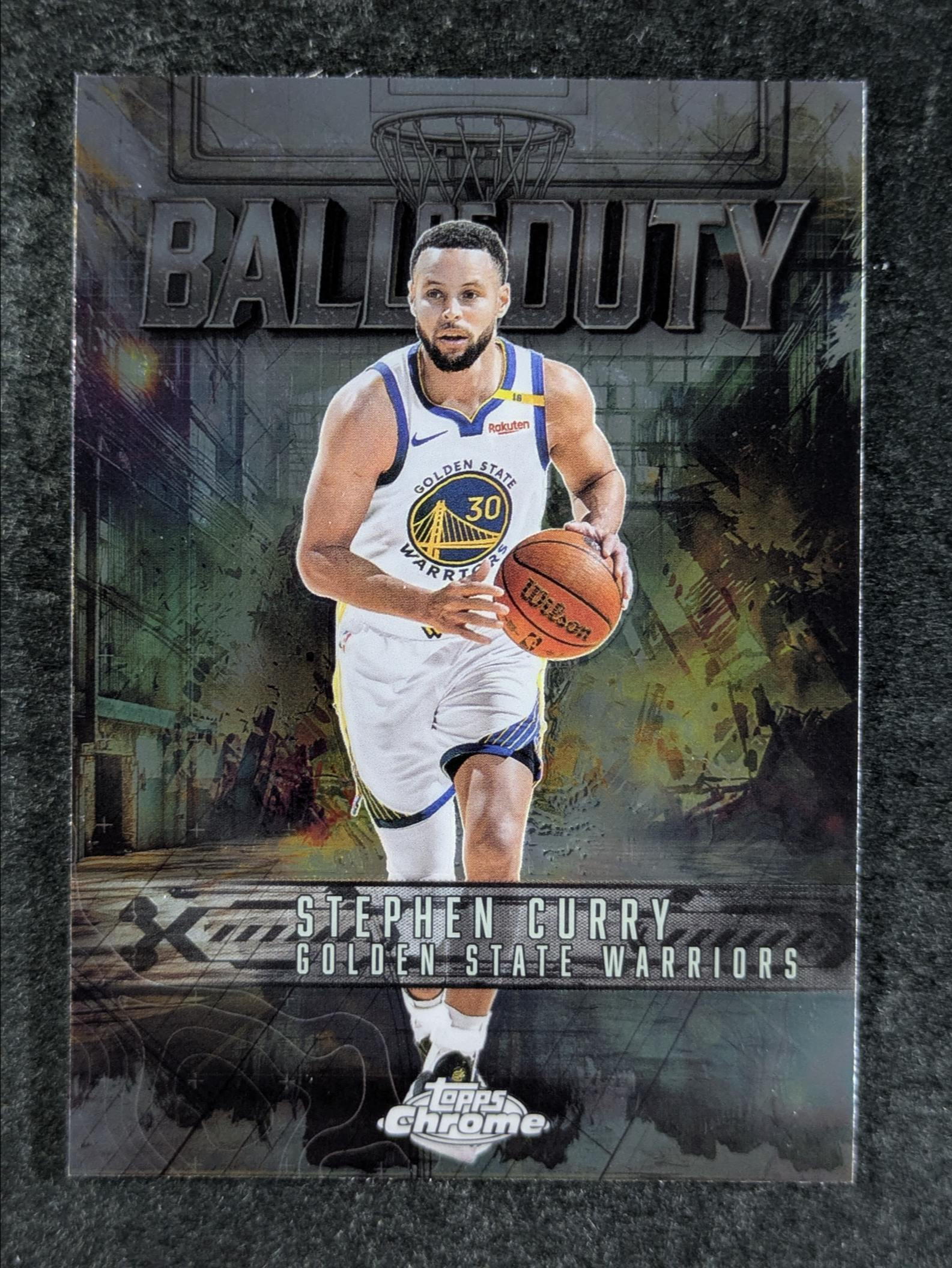 Stephen Curry 2025 Topps Chrome #BD-9 Ball of Duty Price Guide