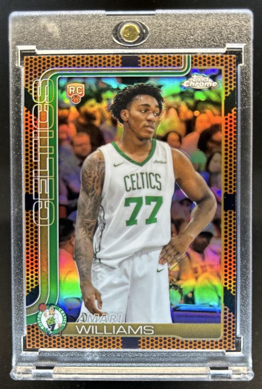 2025 Topps Chrome #297 Basketball Refractor