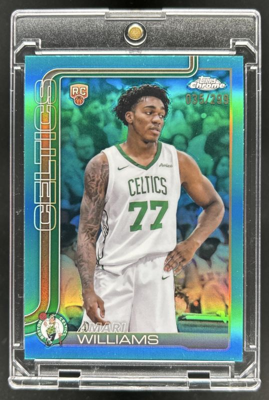 2025 Topps Chrome #297 Teal Refractor /299