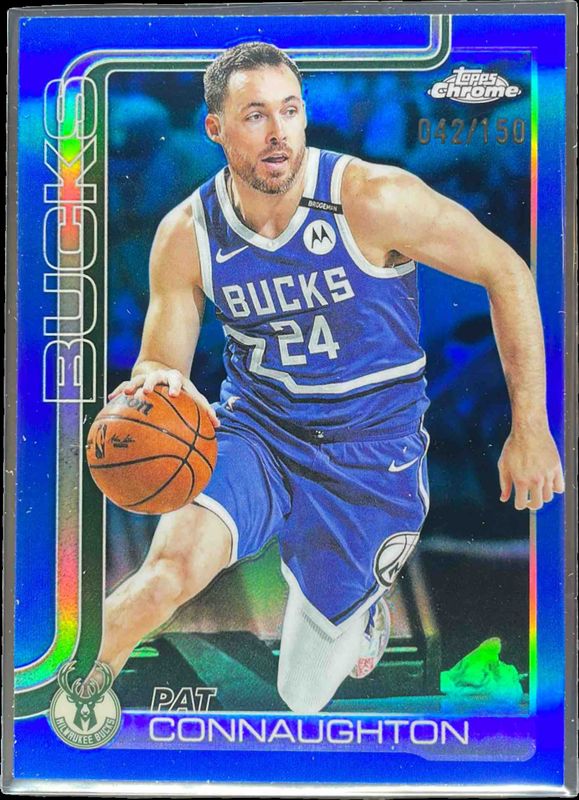 2025 Topps Chrome #190 Blue Refractor /150