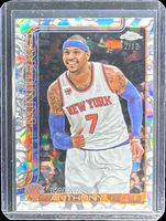 Carmelo Anthony 2025 Topps Chrome #248 Silver Refractor /12 Price