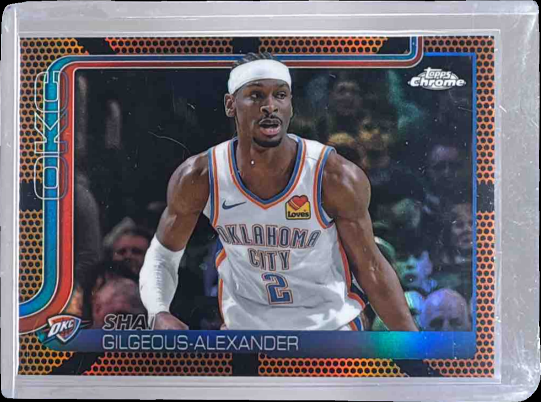 Shai Gilgeous-Alexander 2025 Topps Chrome #141 Basketball