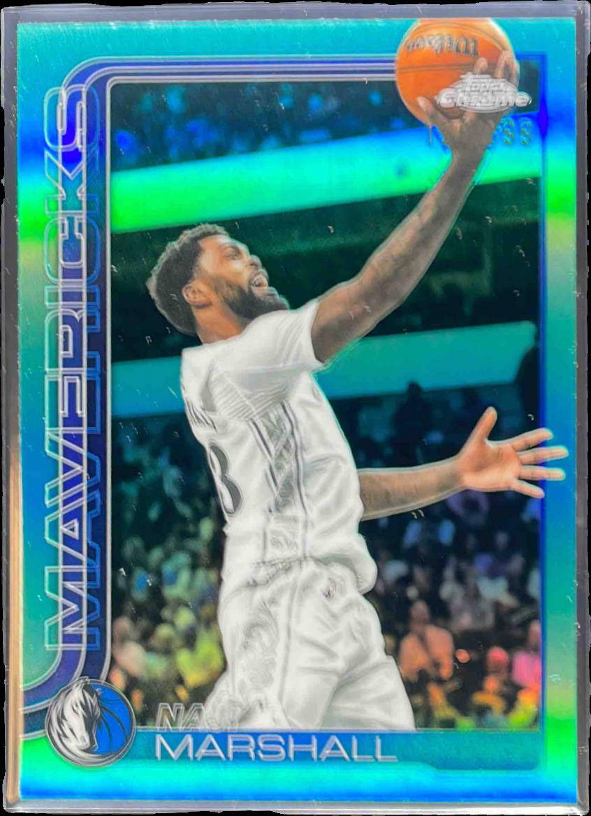 Naji Marshall 2025 Topps Chrome #28 Aqua Refractor /199 Price