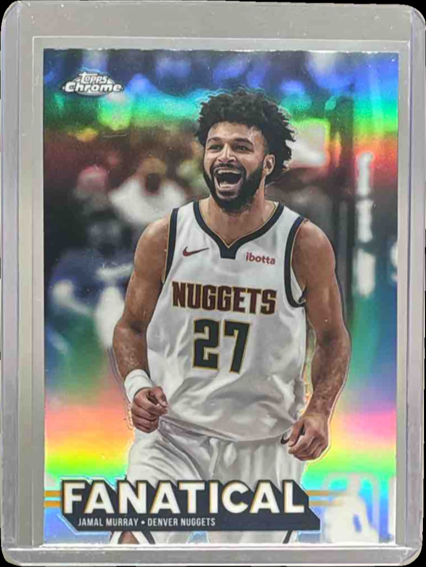 Jamal Murray 2025 Topps Chrome #FAN-11 Fanatical Price Guide