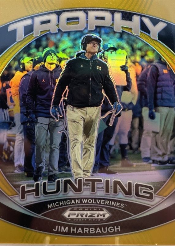 2024 Prizm Draft Picks #TH-JHH Trophy Hunting - Black & Gold /5