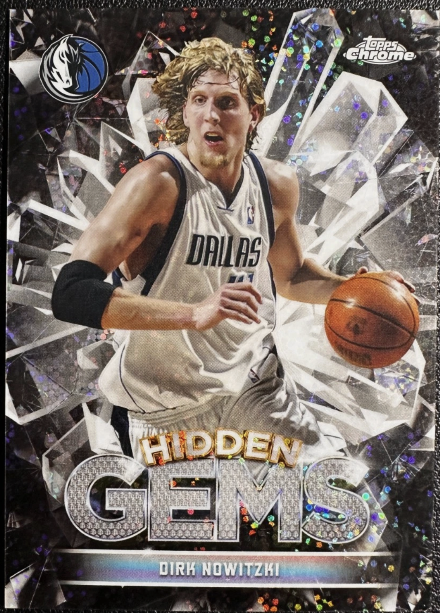 Dirk Nowitzki 08-09 Topps Chrome Ref NBA