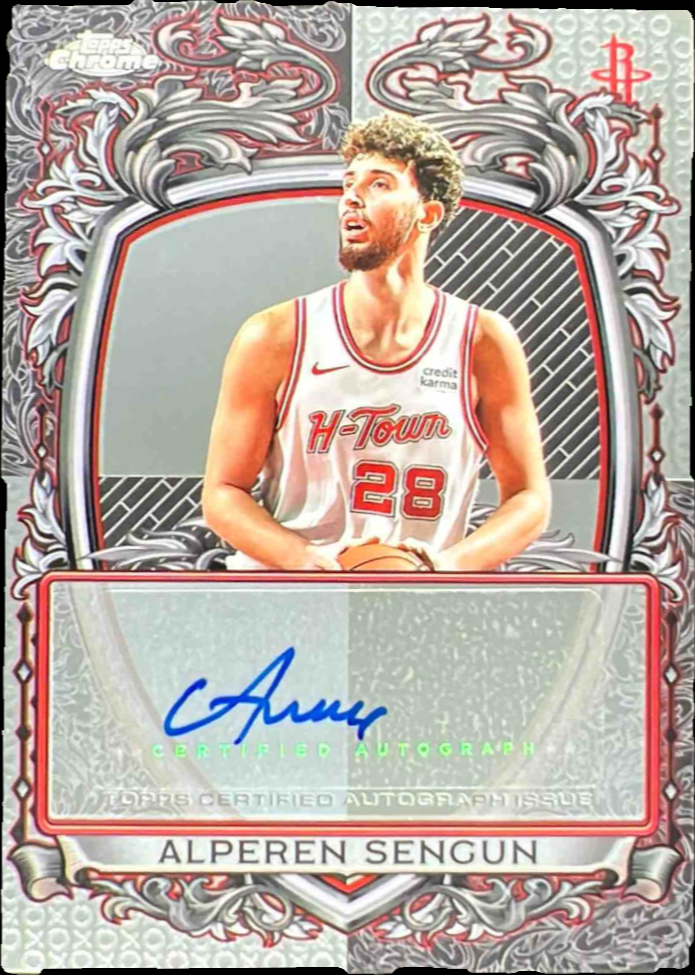 Alperen Sengun 2025 Topps Chrome #SS-AS Signature Style Price