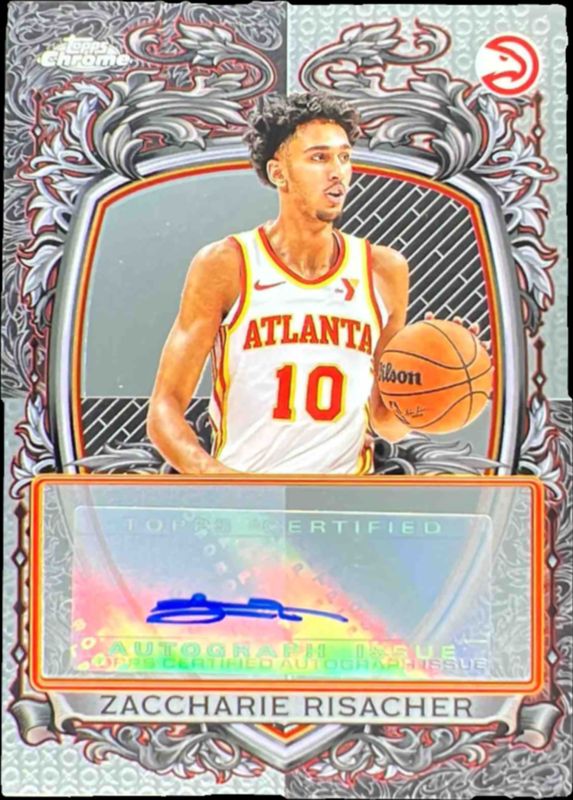 Zaccharie Risacher 2025 Topps Chrome #SS-ZR Signature Style Price