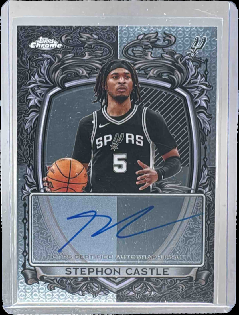 Stephon Castle 2025 Topps Chrome #SS-SC Signature Style Price