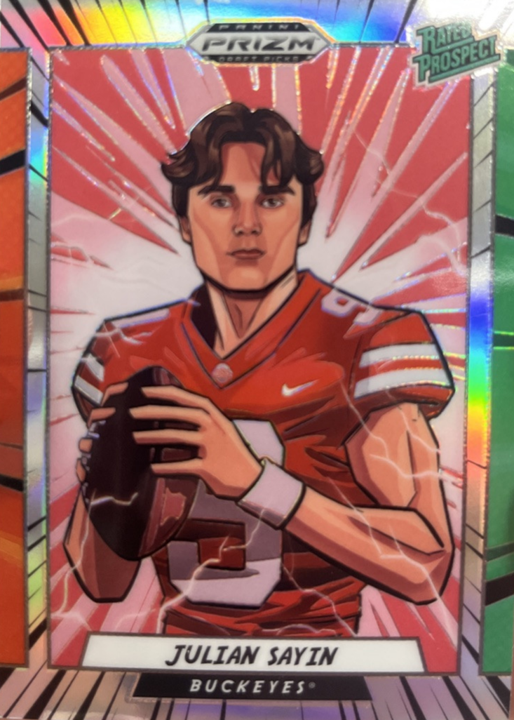 Julian Sayin 2024 Prizm Draft Picks #MGS-JSN Manga /(SSP) Price Guide ...