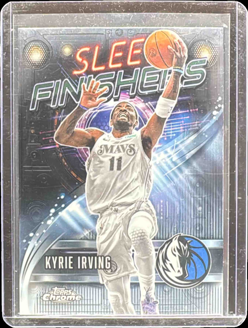Kyrie Irving 2025 Topps Chrome #SF-4 Sleek Finishers Price Guide