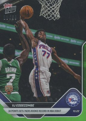 2025 Topps Now #11 Green Foil /99