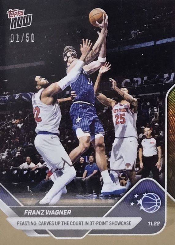 2025 Topps Now #62 Gold Foil /50