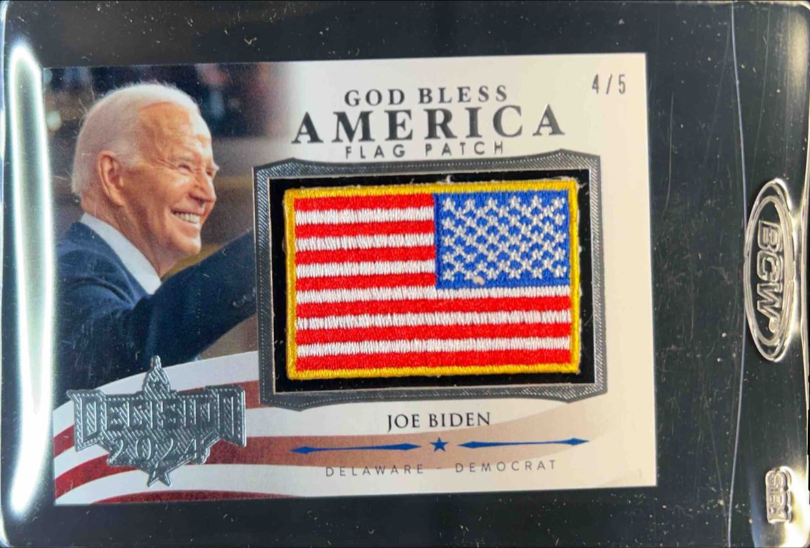 2024 Decision #GBA3 God Bless America Flags Silver Betsy Ross /5