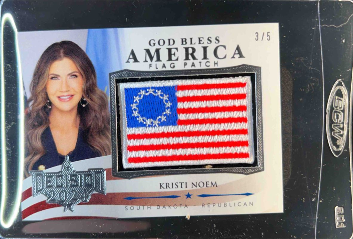 2024 Decision #GBA15 God Bless America Flags Silver Betsy Ross /5