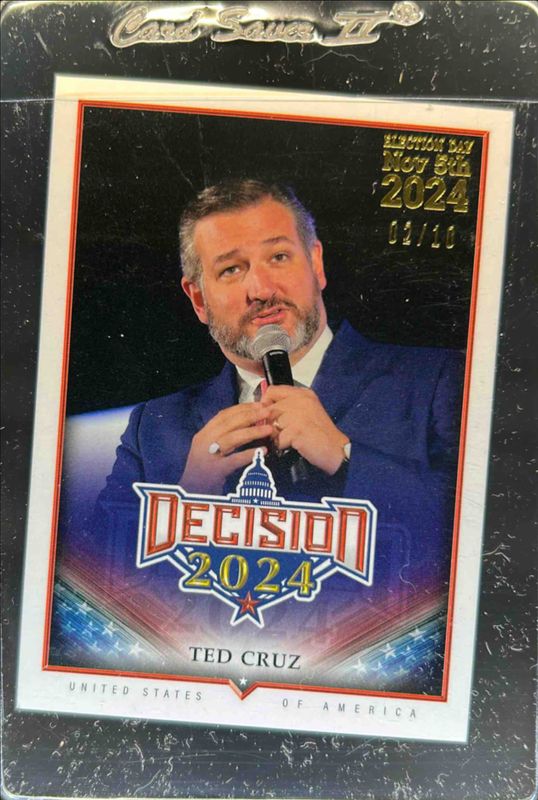 2024 Decision #89 Election Day 2024 Gold Stamped /10