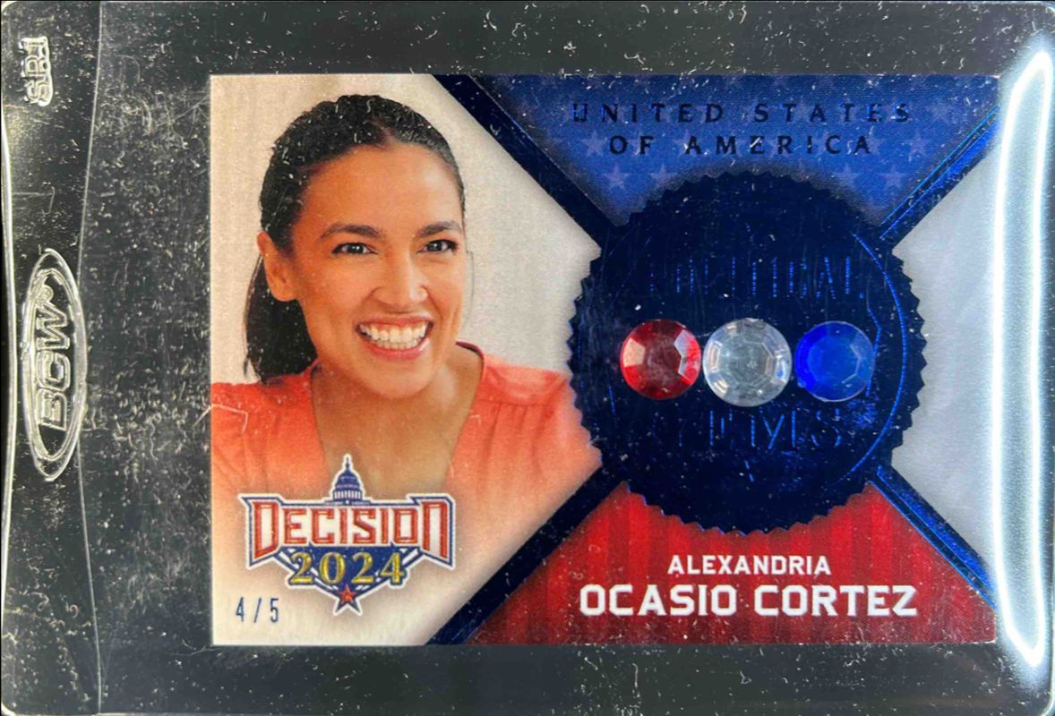 2024 Decision #PG5 Political Gems - Blue /5