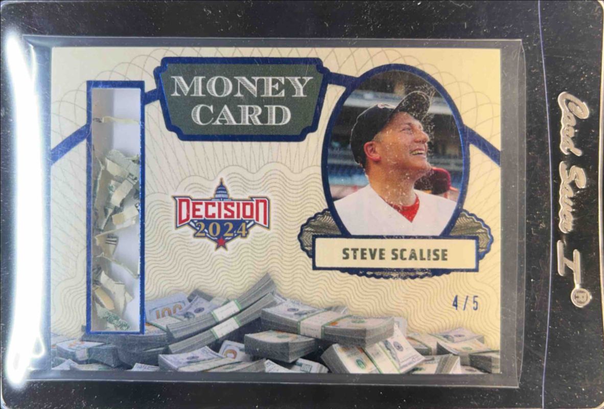 2024 Decision #MO10 Money Cards - Blue /5