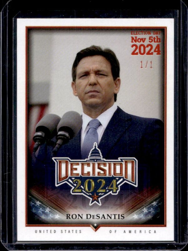 2024 Decision #142 Election Day 2024 Orange Stamped /1