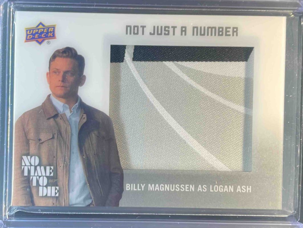 2025 Upper Deck James Bond: No Time to Die #NJN-3 Not Just a Number Horizontal 007 Puzzle Metal Plaque No Time to Die